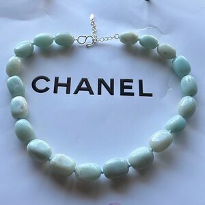 925 GSJ pame blue jade Necklace